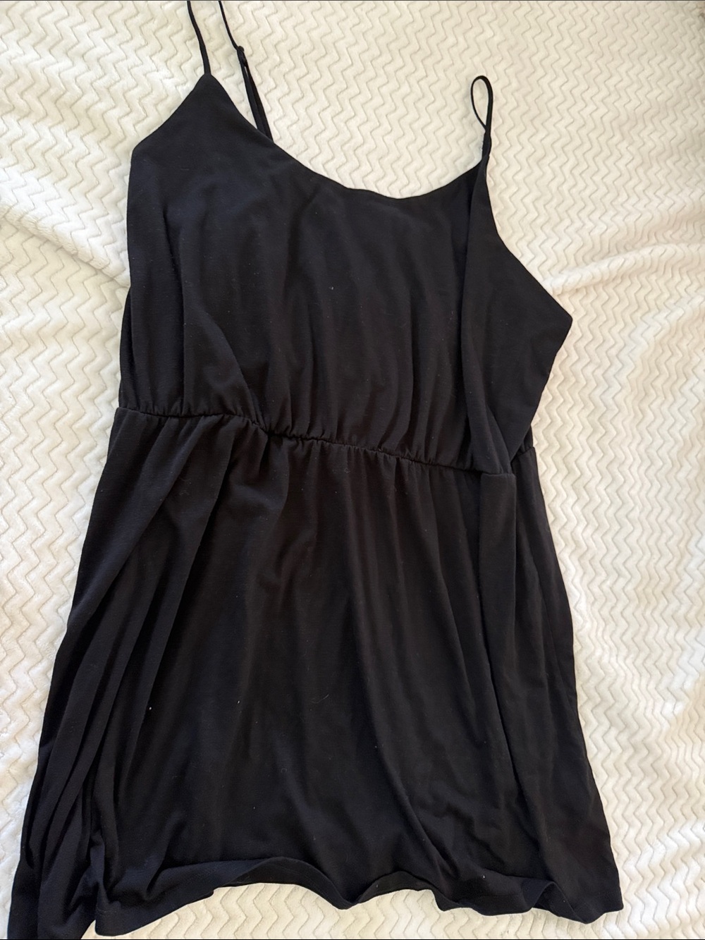 Old Navy Black Spaghetti Strap Camisole Dress